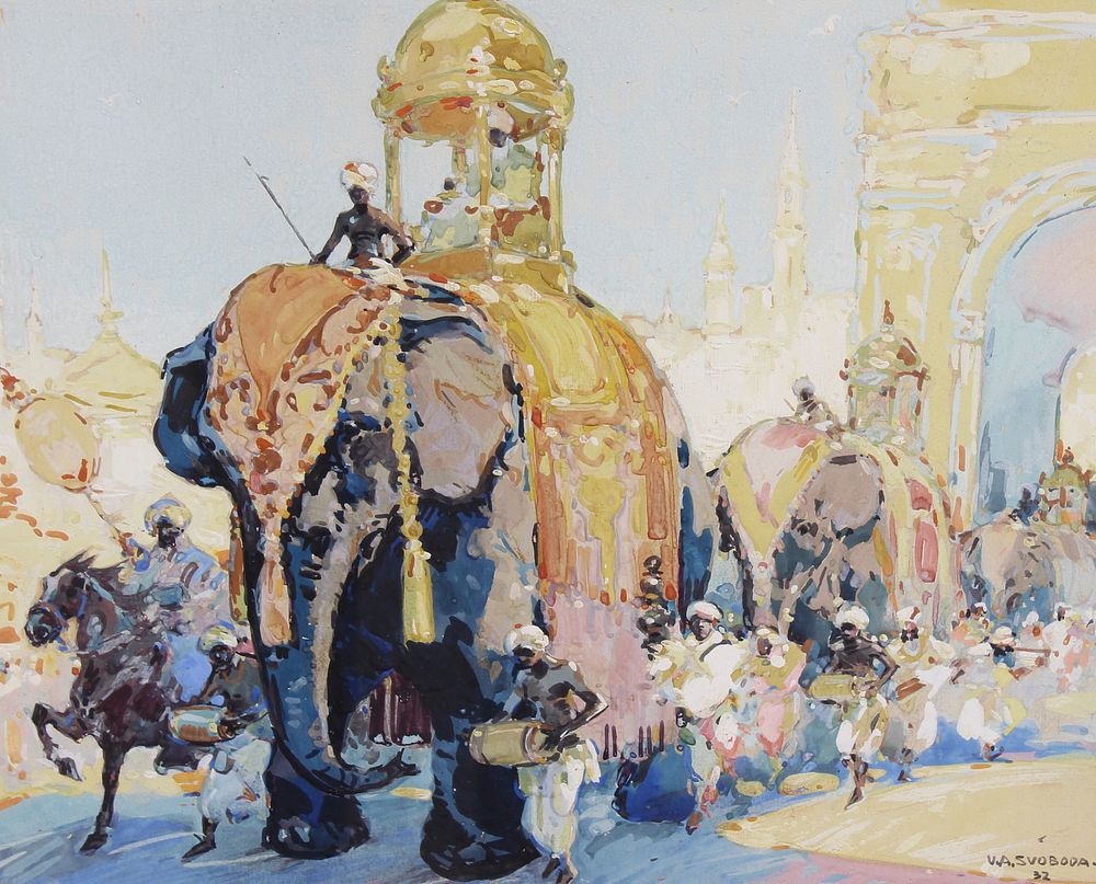 Appraisal: Vincent A Svoboda - Orientalist Vincent A Svoboda New York