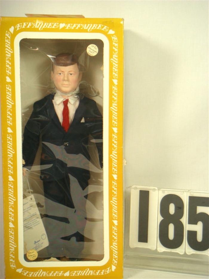 Appraisal: Effanbee JFK Doll inches tall vinyl doll made by Effanbee