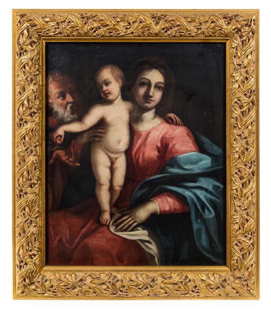 Appraisal: Sale Lot Artist Unknown th th Century Madonna and Child