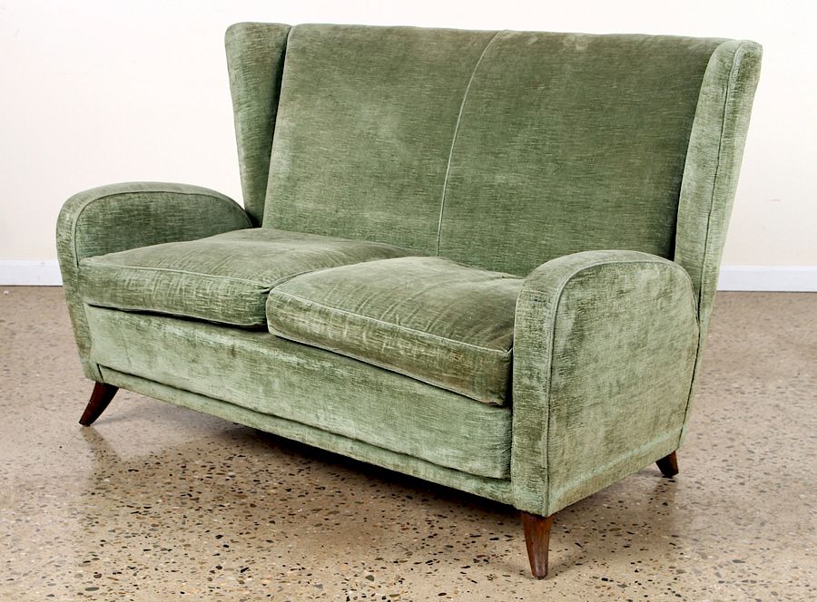 Appraisal: ITALIAN SETTEE BY PAOLO BUFFA CIRCA An Italian settee by