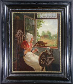 Appraisal: Painting Dutch School th century Dutch School th century Lady