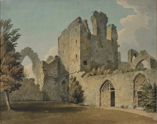 Appraisal: JOHN VINCENT BARBER - 'Leystone Abbey' Suffolk apparently inscribed verso