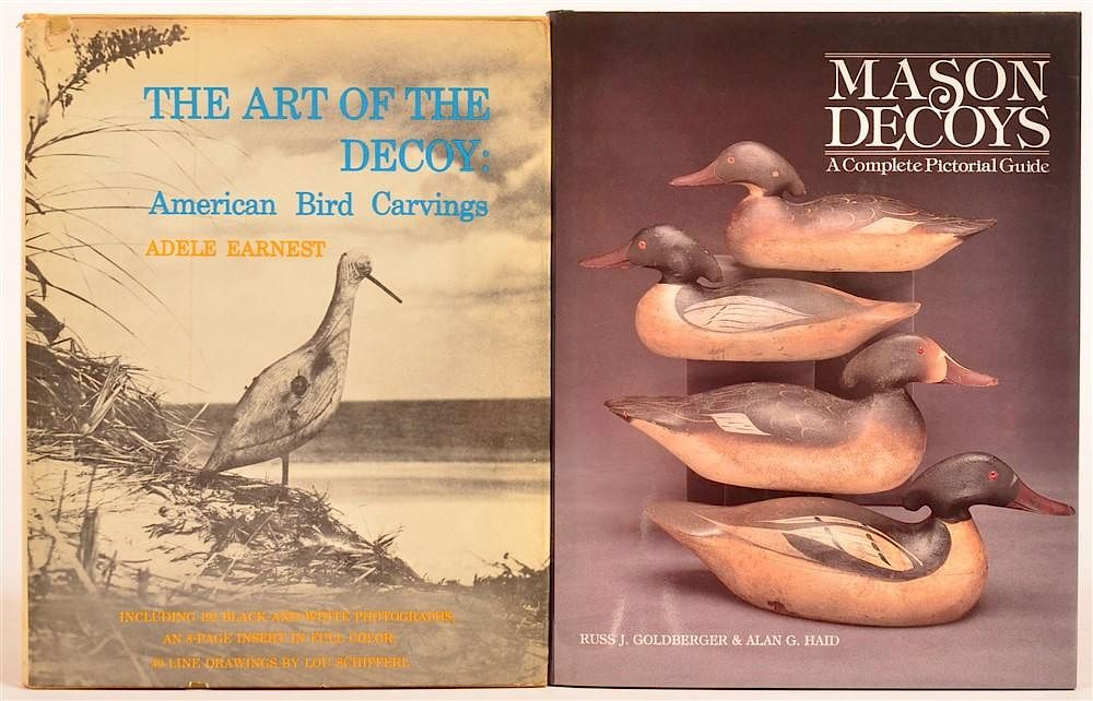 Appraisal: vols Books on Decoys Earnest The Art of the Decoy