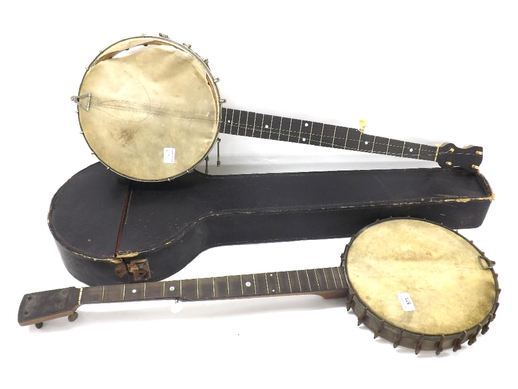 Appraisal: Eric Graham Co five string banjo in need of restoration