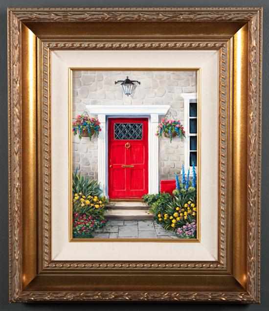 Appraisal: Barbara Robse Felisky American th century ''Red Door in York''