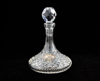 Appraisal: A Waterford Crystal Alana Ship's Decanter Approx - H to