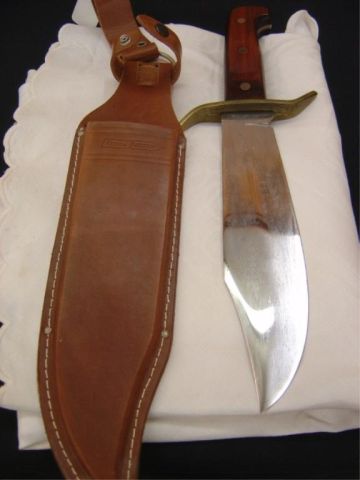 Appraisal: COLEMAN WESTERN KNIFE W SHEATH