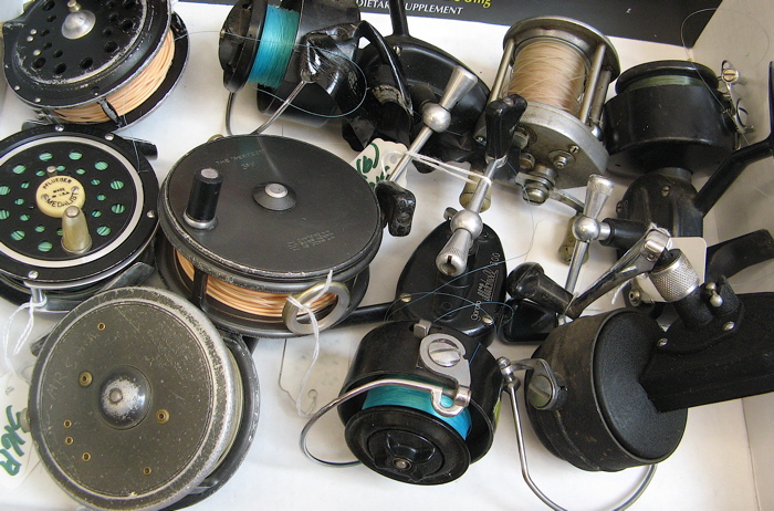 Appraisal: A COLLECTION OF FISHING REELS four are fly fishing reels