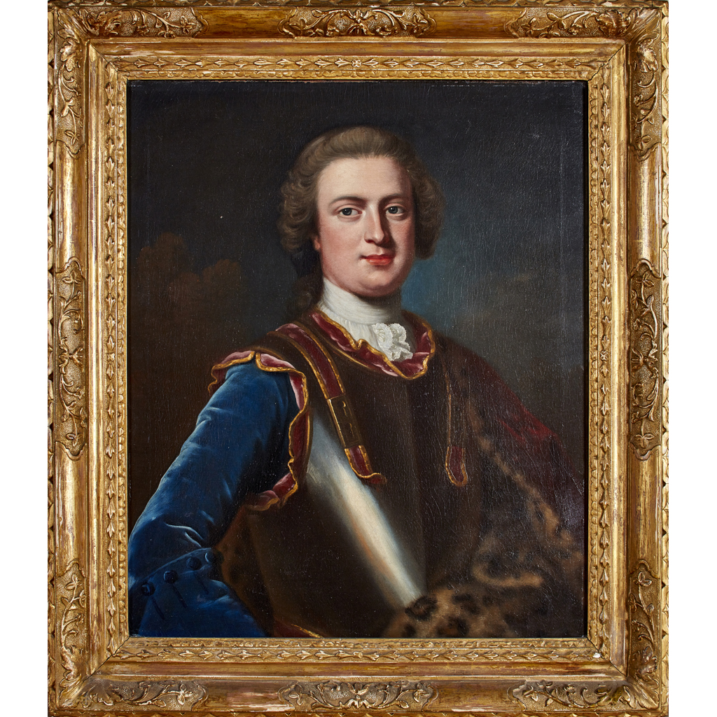 Appraisal: TH CENTURY ENGLISH SCHOOL PORTRAIT OF GEORGE LORD VISCOUNT BURY