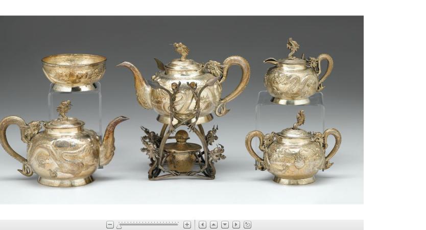 Appraisal: Chinese Export silver tea service early th century