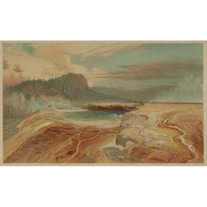 Appraisal: Thomas Moran Group of five chromolithographs