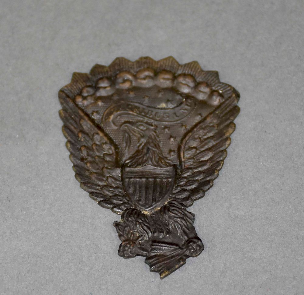 Appraisal: U S Army Hardee Hat Eagle Badge Hardee Hat Eagle