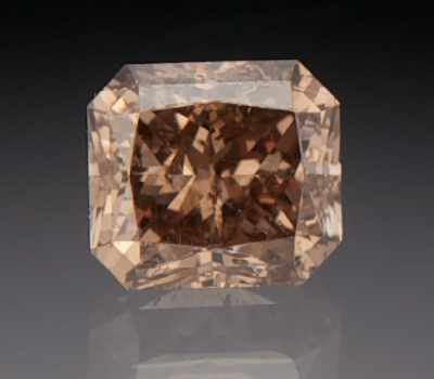 Appraisal: An Unmounted Natural Pinkish Brown Carat Diamond GIA Report GIA