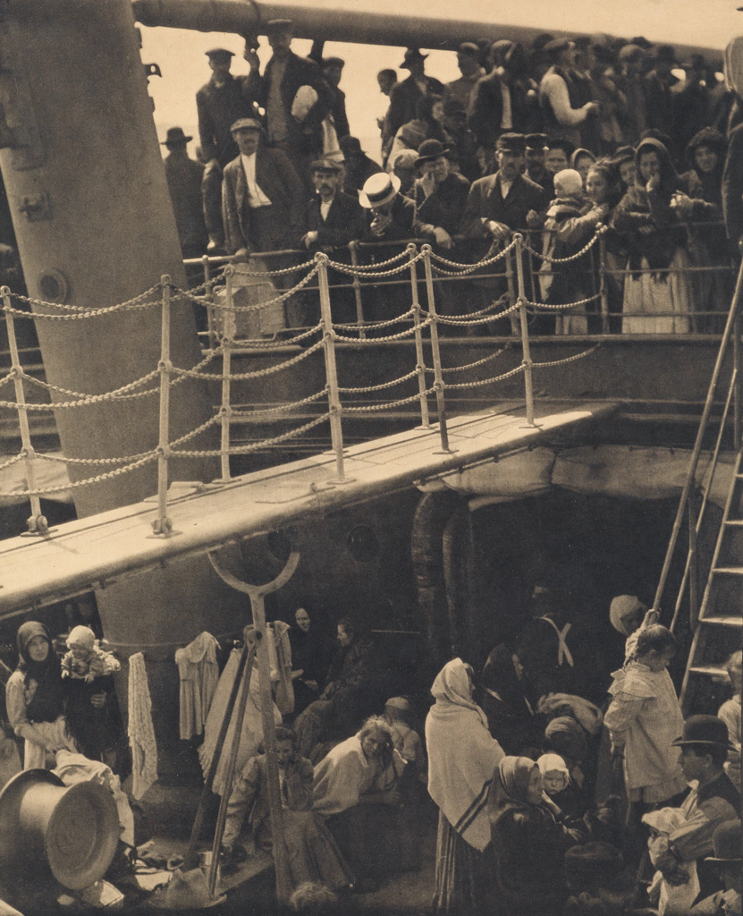 Appraisal: ALFRED STIEGLITZ - The Steerage from Number - Large-format hand-pulled