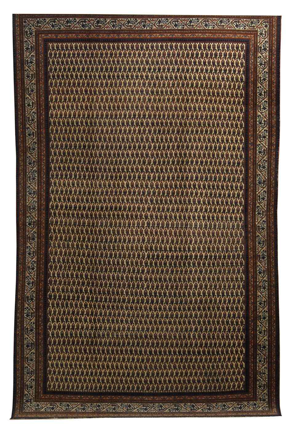 Appraisal: ORIENTAL RUG SERABAND ' x ' '' Many staggered rows