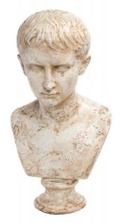 Appraisal: A Neoclassical Ceramic Bust Height inches A Neoclassical Ceramic Bust