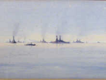 Appraisal: Military Interest Douglas Wales - Smith The Fleet at Scapa