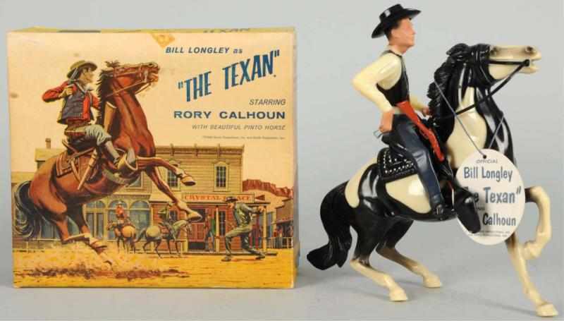 Appraisal: Hartland Bill Longley Texan Figure on Horse Figure comes with