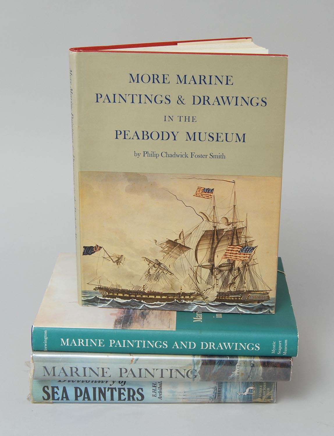 Appraisal: MARITIME PAINTING Four books Smith P E More Marine Paintings