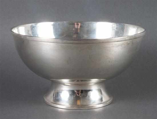 Appraisal: American sterling silver footed bowl Schofield Baltimore mid- th century