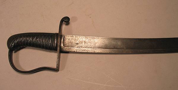 Appraisal: A British Pattern light cavalry saber Curved inch hatchet point