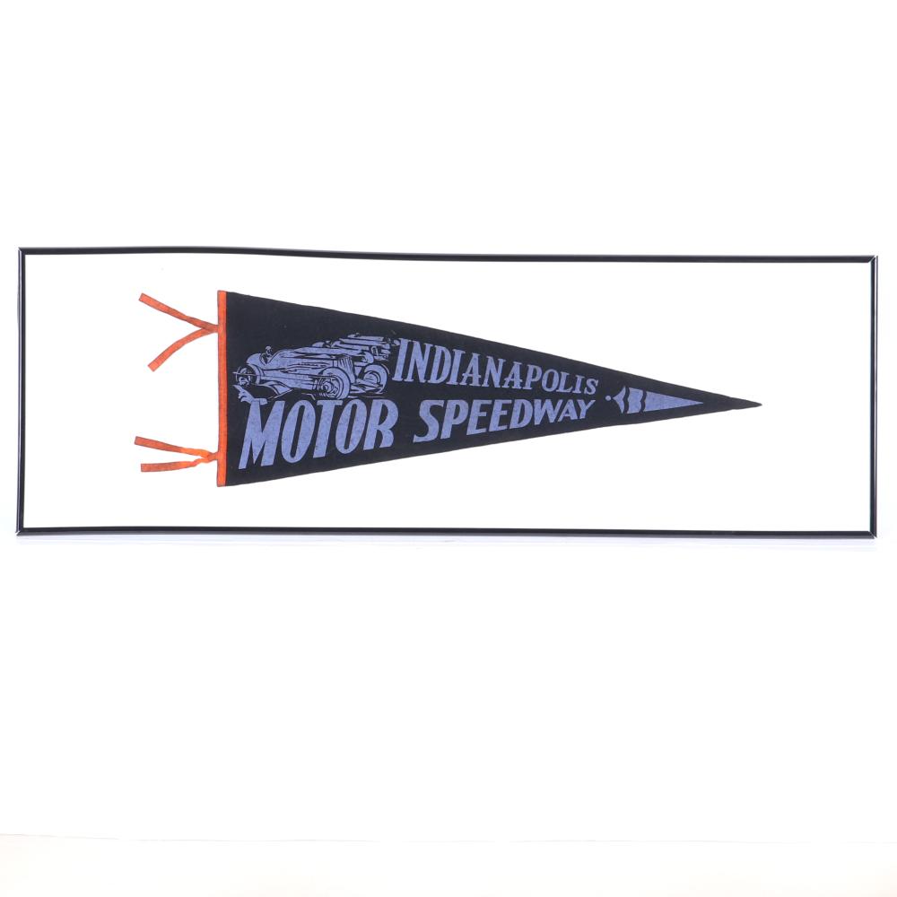 Appraisal: 'S INDIANAPOLIS MOTOR SPEEDWAY PENNANT 's Indianapolis Motor Speedway Pennant