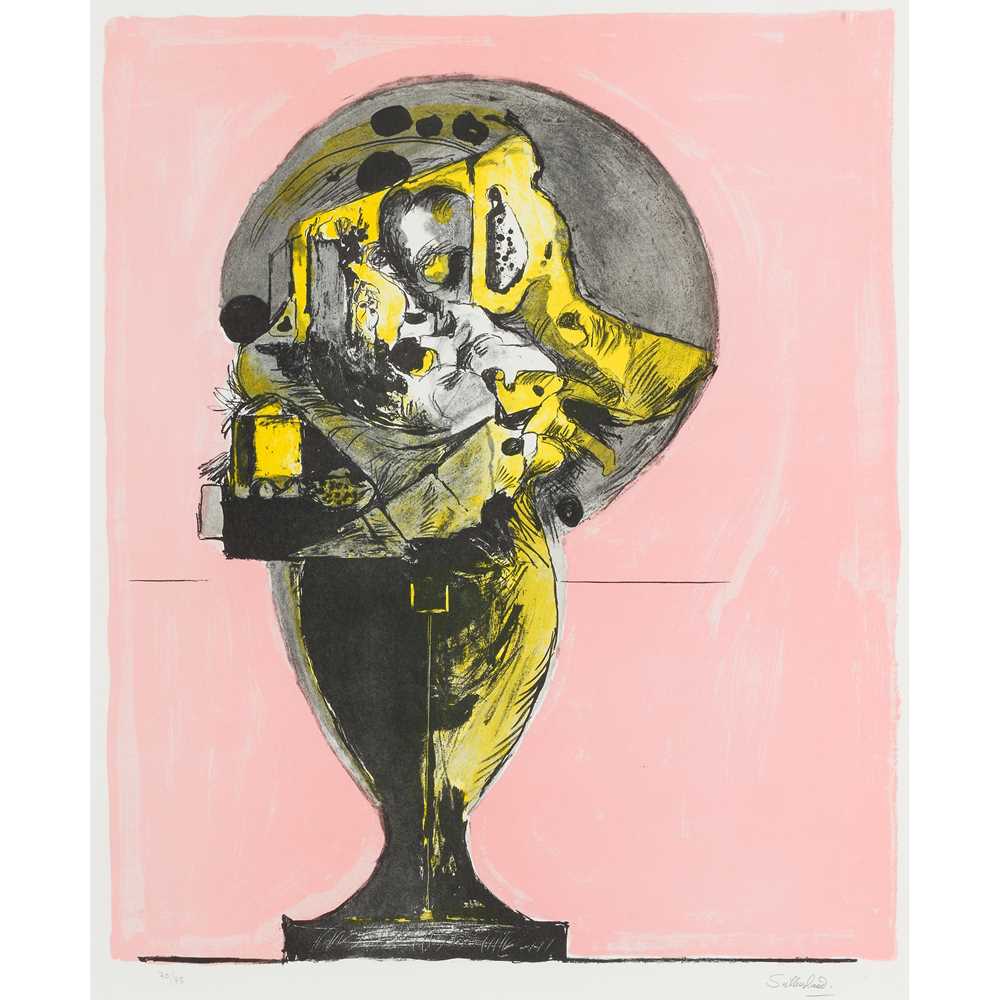 Appraisal: GRAHAM SUTHERLAND O M BRITISH - THE ROCK II VARIANT