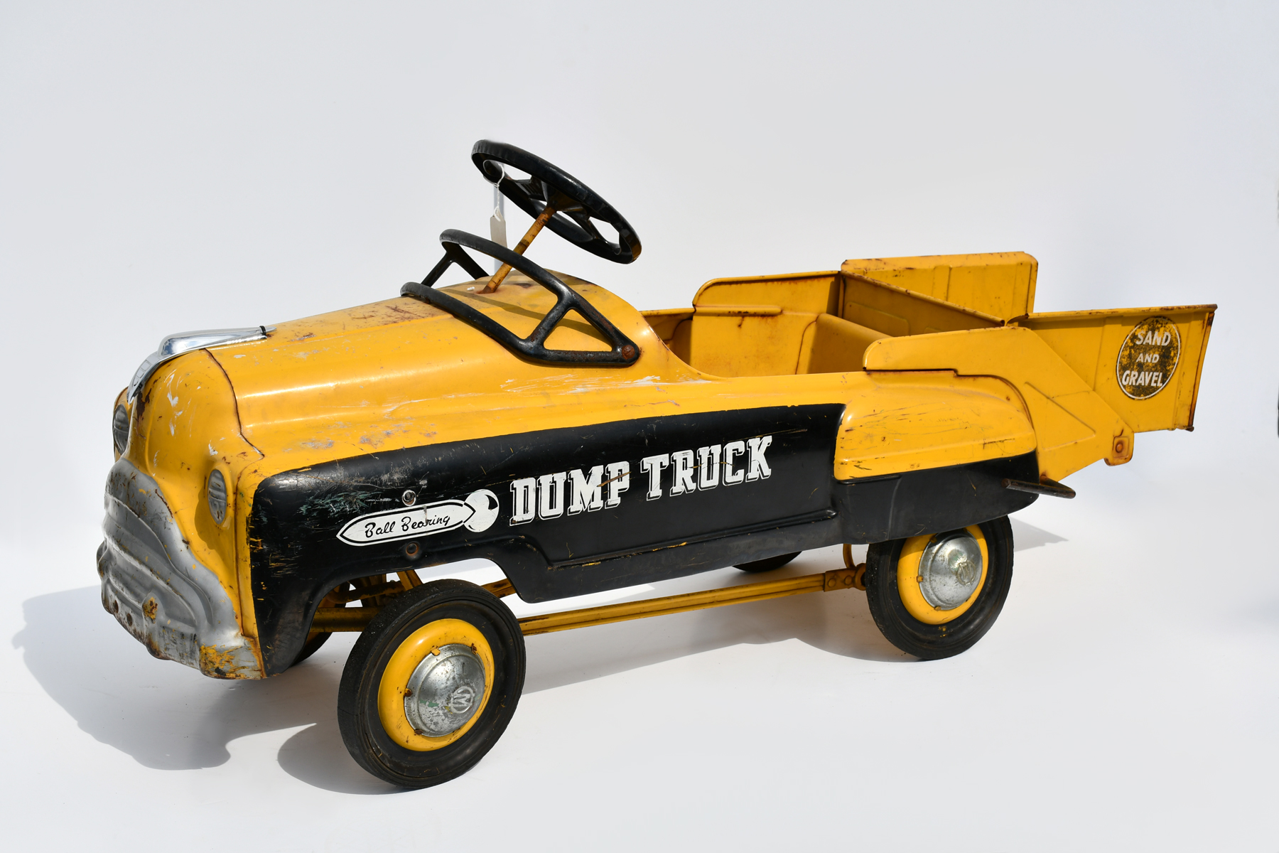 Appraisal: MURRAY SAND GRAVEL DUMP TRUCK PEDAL CAR s Murray Sand