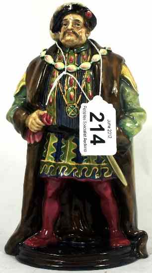 Appraisal: Royal Doulton Figure Henry VIII HN Cracking which has been