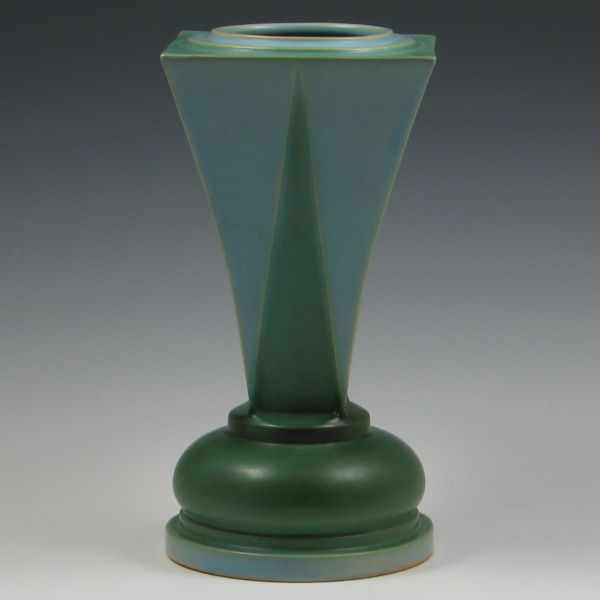 Appraisal: Roseville Futura Vase unmarked chip on one corner of rim