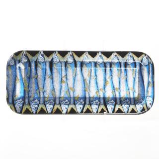 Appraisal: Unusual lacquer fish tray by Fornasetti Milano Unusual lacquer fish