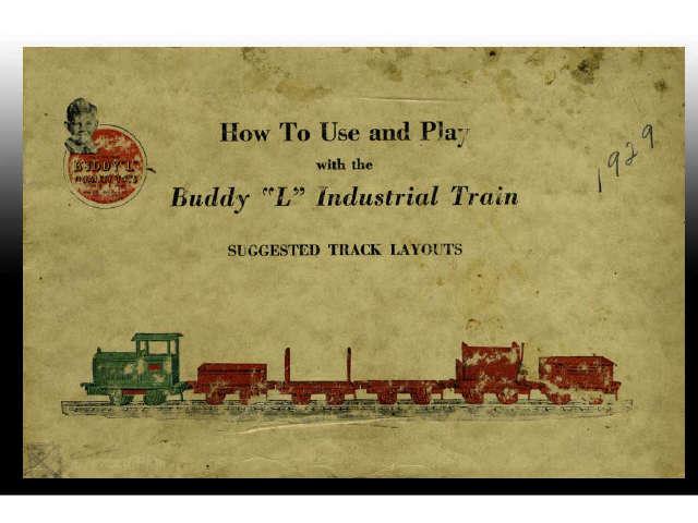 Appraisal: Buddy L Train Track Layout Booklet Description Twenty-eight pages in