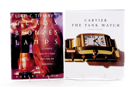 Appraisal: Books Tiffany's and Cartier collector's guides Cologni Franco CARTIER THE