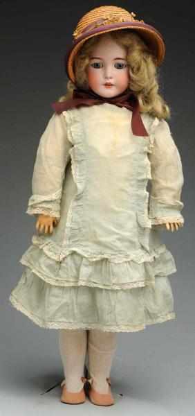 Appraisal: Pretty S H Child Doll German bisque socket head incised