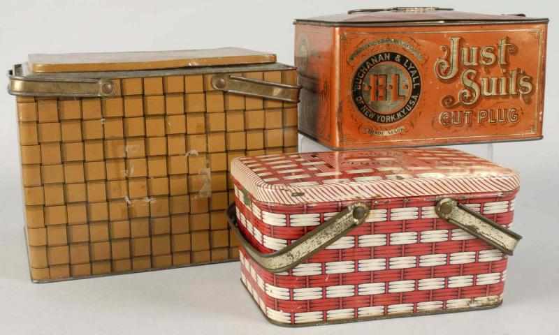 Appraisal: Lot of Tobacco Tins Description Includes Dixie Queen Lorillards large