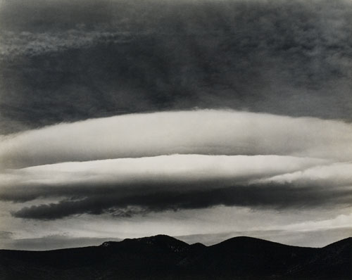 Appraisal: WESTON EDWARD - WESTON COLE - Evening Cloud Panamints Silver