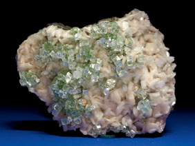 Appraisal: APOPHYLLITE Rahuri India The same vanadium that provides the blue