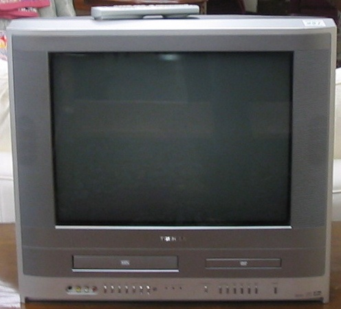 Appraisal: TOSHIBA TELEVISION DVD VCR COMBINATION modelMW FP manufactured December having