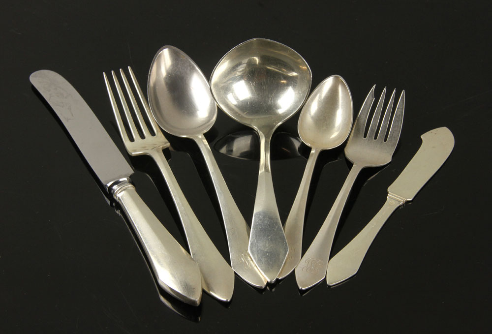 Appraisal: - Towle Sterling Flatware Service Towle flatware service for ten