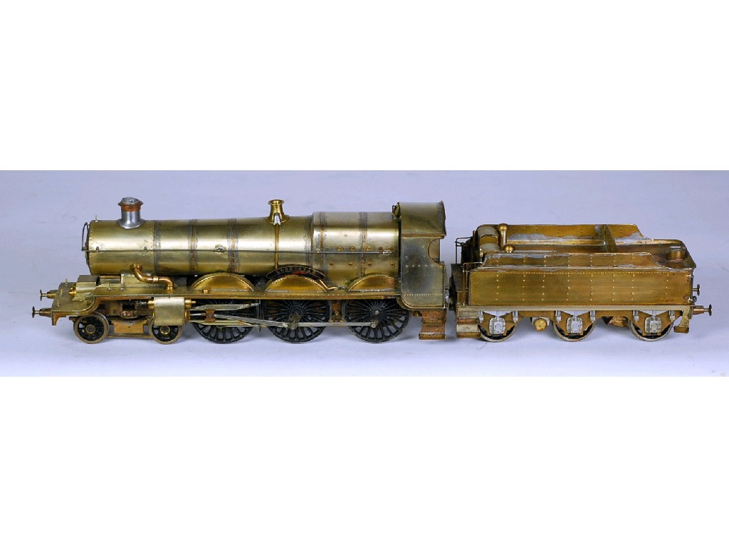 Appraisal: ENGINEERED BRASS 'O' GAUGE TWO RAIL ELECTRIC GWR CLASS -