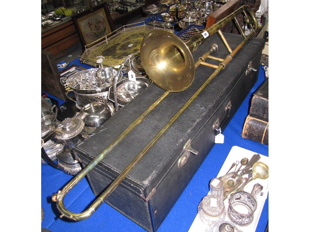 Appraisal: Trombone in case