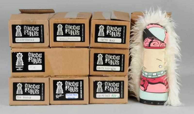 Appraisal: Lot of Unopened Boxes of Circus Punks Condition Near Mint