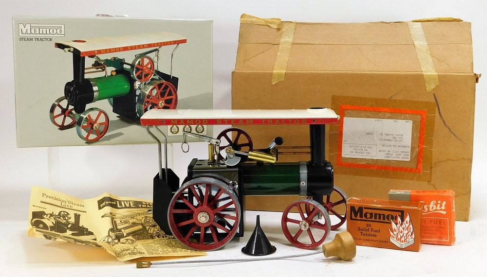 Appraisal: Mamod Steam Tractor with Original Box United Kingdom th Century