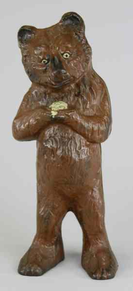 Appraisal: LARGE BEAR W HONEY DOORSTOP Astounding scale remarkably detailed full