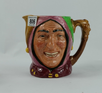 Appraisal: Royal Doulton large character jug Touchstone