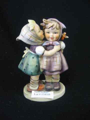 Appraisal: Hummel Figurine ''Telling her Secret'' line mark