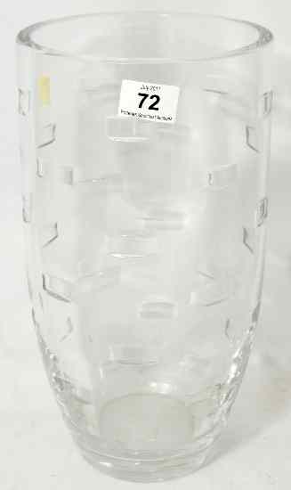 Appraisal: Waterford Glass Large Modern Design Vase height cm