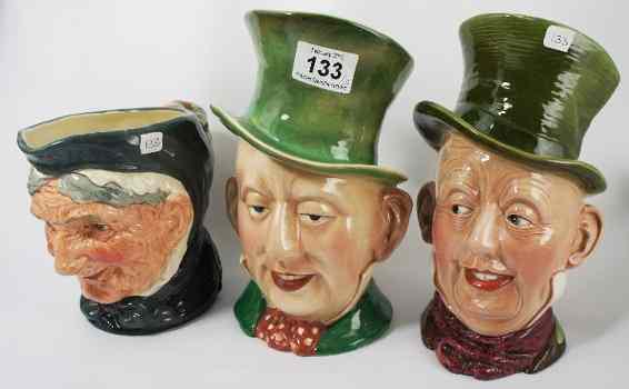 Appraisal: Beswick Large Character Jugs Micawber Micawber Colourway and Royal Doulton