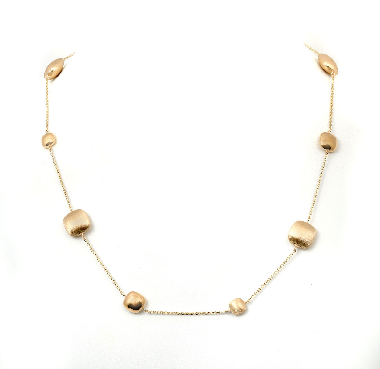 Appraisal: K ITALIAN NECKLACE IN THE STYLE OF MARCO BICEGO K