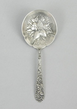 Appraisal: An S Kirk Sons Repousse Pattern Berry Spoon American th